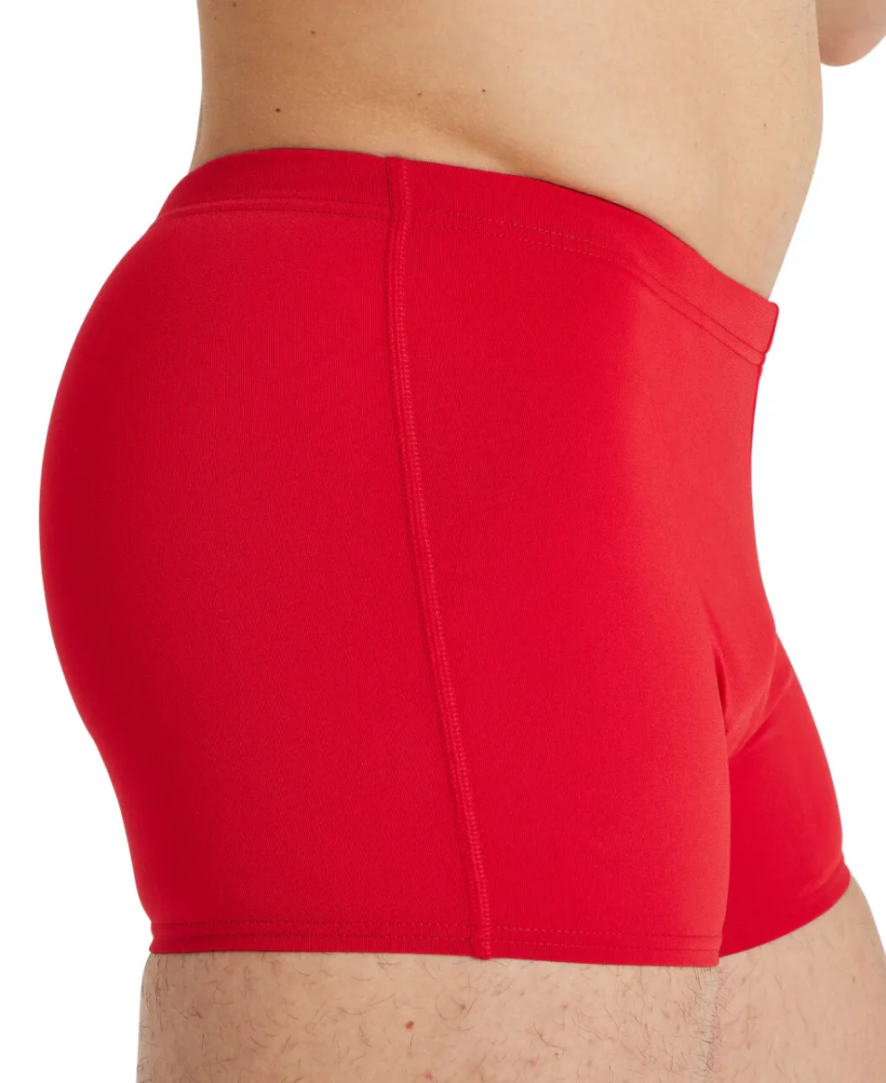 Bañador corto liso arena Performance para hombre Team - Rojo Blanco - Imagen 5